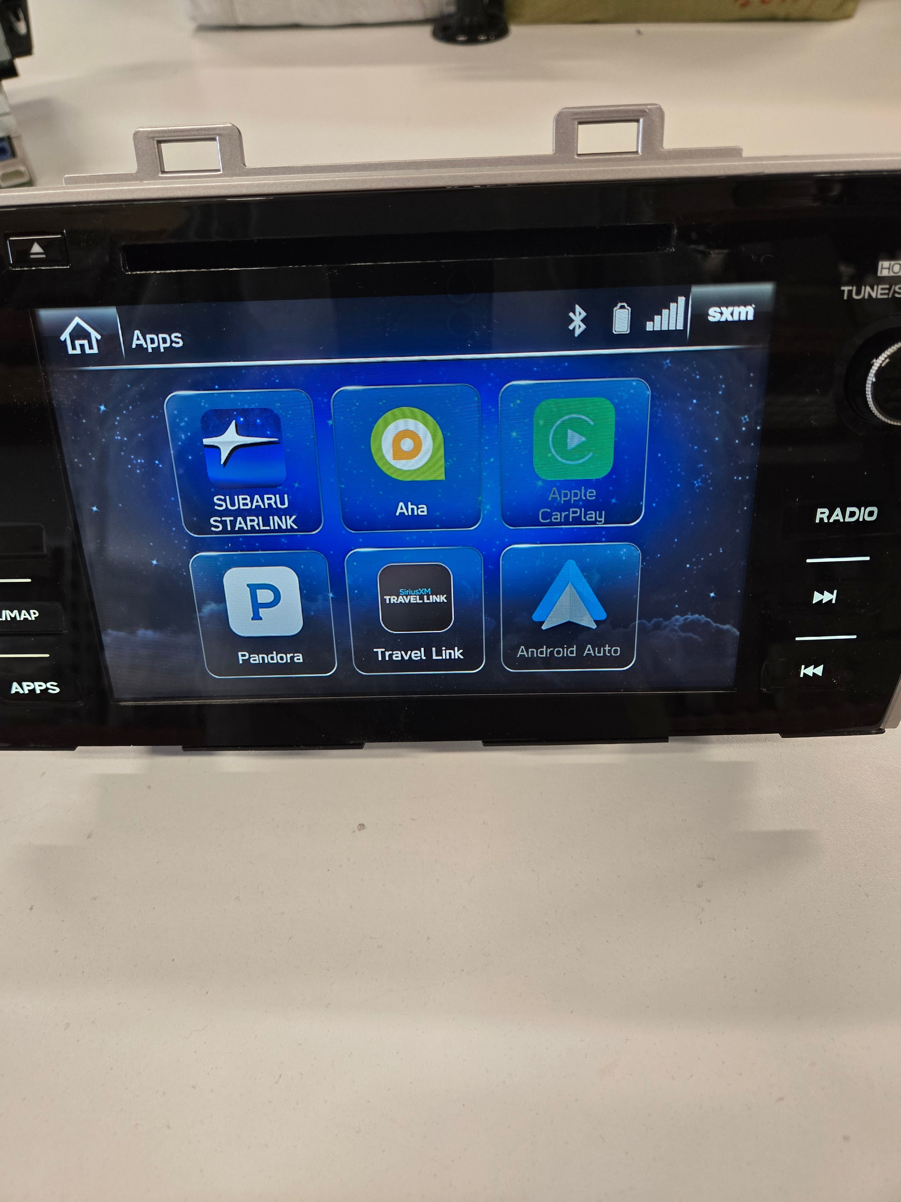 Refurbished Subaru Outback and Legacy HK radio with Navigation