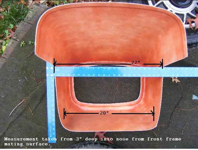 TTL nose Fiberglass