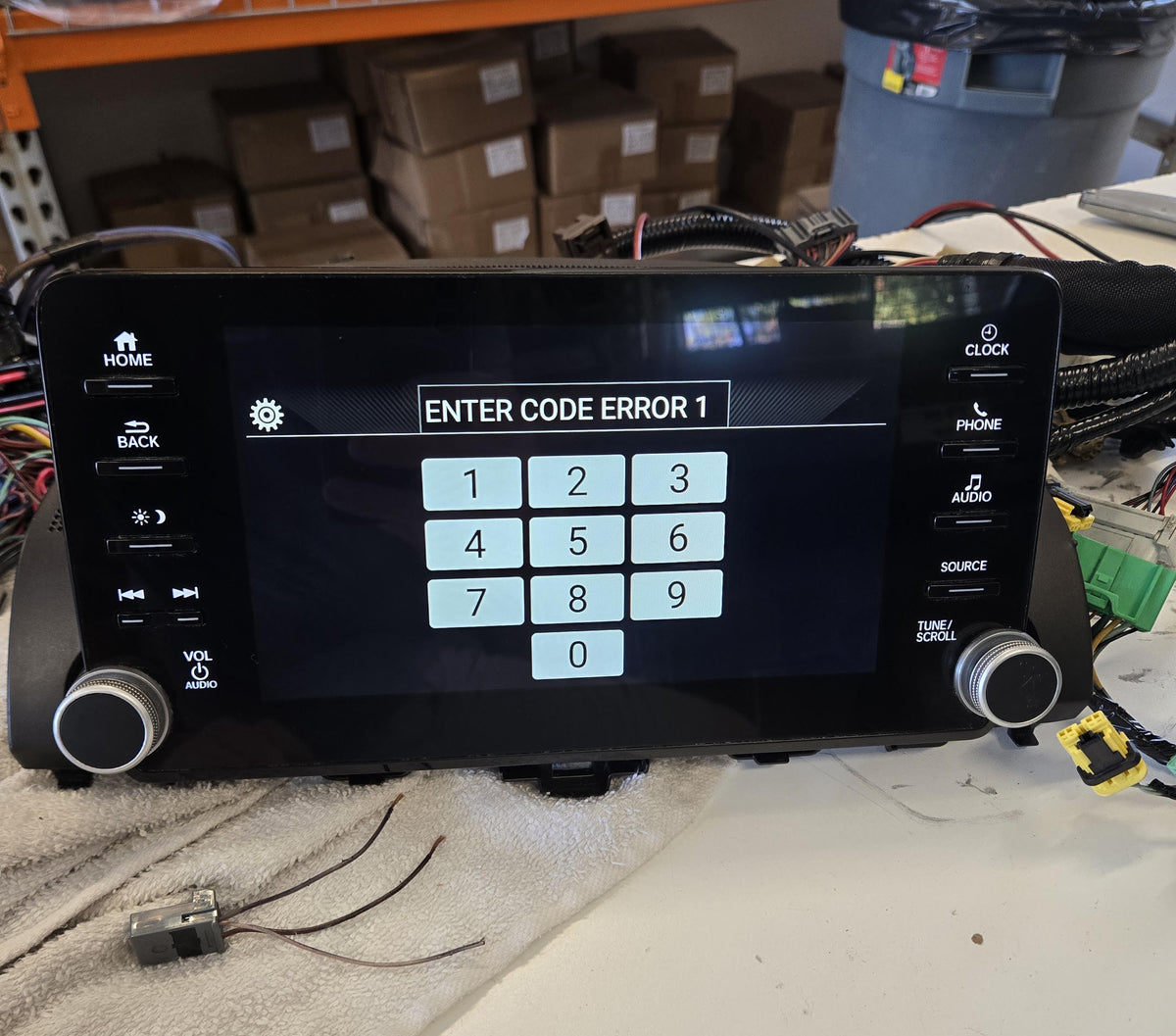 Honda Accord Touchscreen Ghost-Touch Repair Service