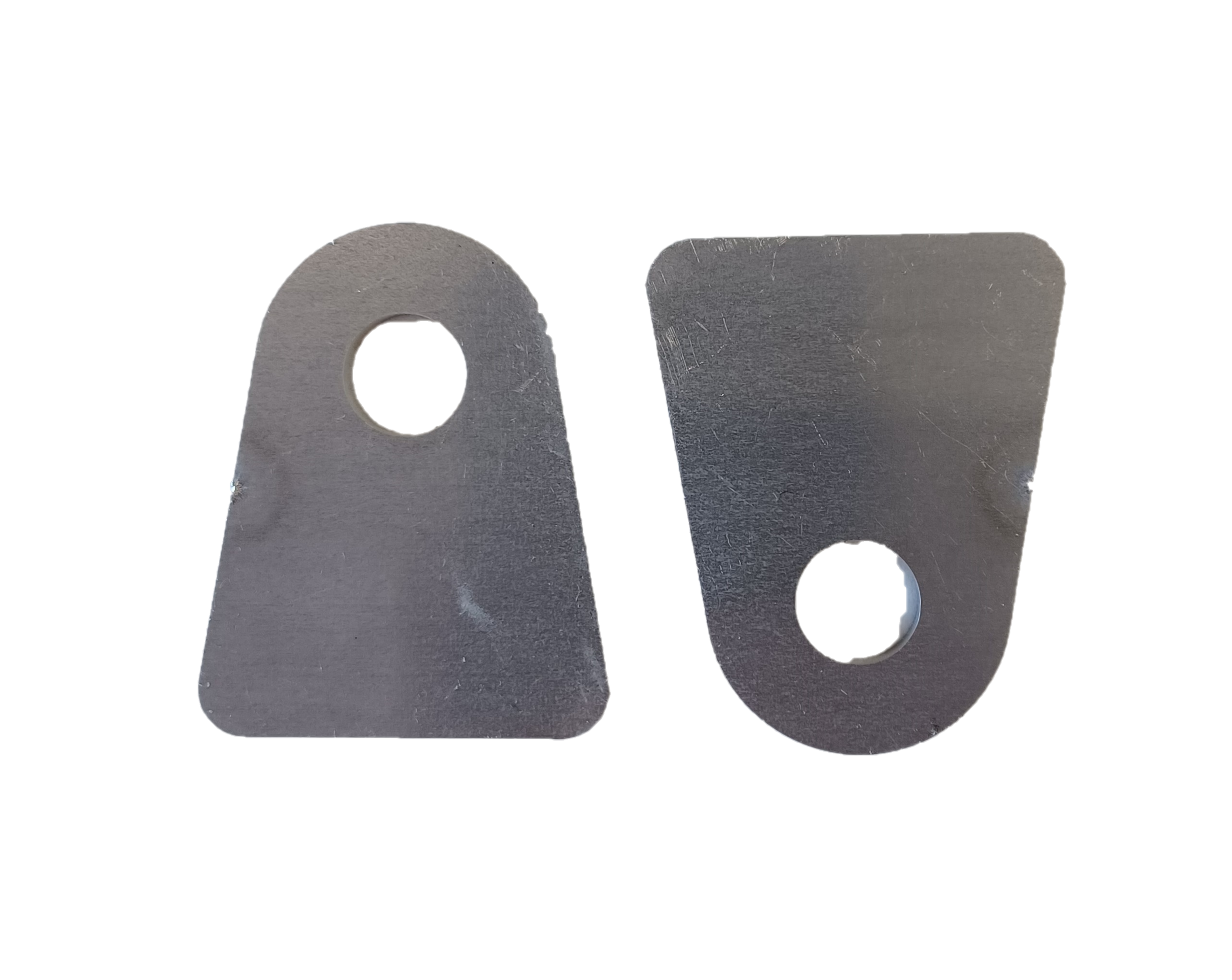 1.5" flat bottom panel mounting tab 1/8" thick Pair (2)